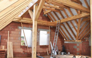 Snails Hill attic trusses